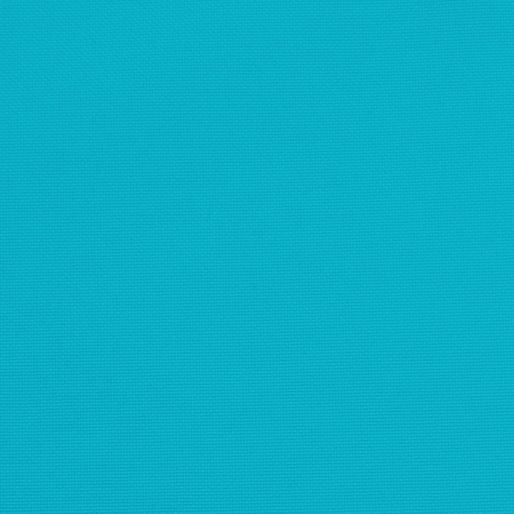 Palettenkissen Türkis 50x40x12 cm Stoff