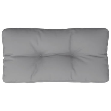 vidaXL Coussin de palette gris 80x40x12 cm Tissu