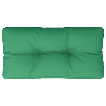 vidaXL Coussin de palette Vert 80x40x12 cm Tissu