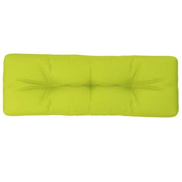 vidaXL Palettenkissen Knallgrün 120x40x12 cm Stoff