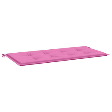 vidaXL Stuhlpolster Uni Rosa 120 x 50 x 3 cm Oxford-Stoff