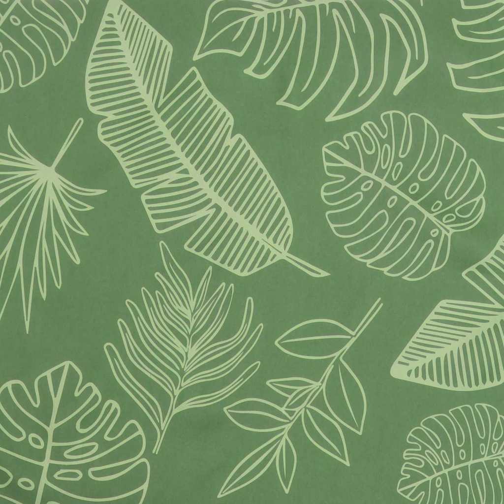 vidaXL Bankpolster Blatt Blattdesign 150 x 50 x 3 cm Oxford-Stoff