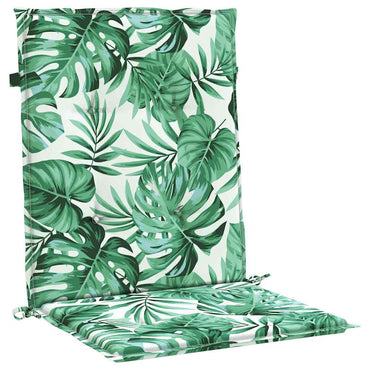 vidaXL Rückenstützkissen Blatt 2 pcs Blattmuster 100 x 50 x 3 cm