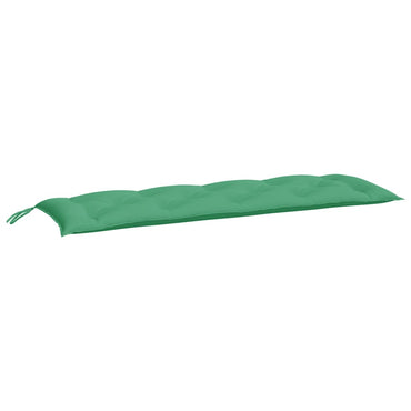 vidaXL Coussin de banc de jardin vert 150x50x7 cm Tissu Oxford