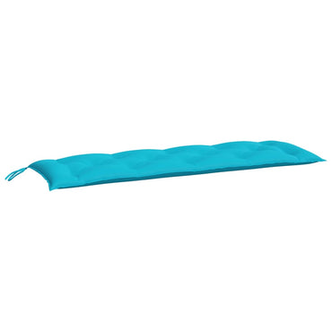 vidaXL Gartenbank-Auflage Türkis 150x50x7 cm Oxford-Gewebe