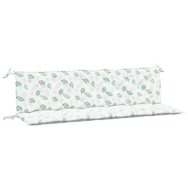 vidaXL Gartenbank-Auflagen 2 Stk. Bluttmuster Oxford-Gewebe