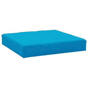 vidaXL Palettenkissen Hellblau 60x60x9,5 cm Oxford-Gewebe
