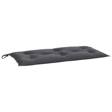 vidaXL Coussin pour banc de jardin Anthracite 110x50x7 cm Tissu Oxford