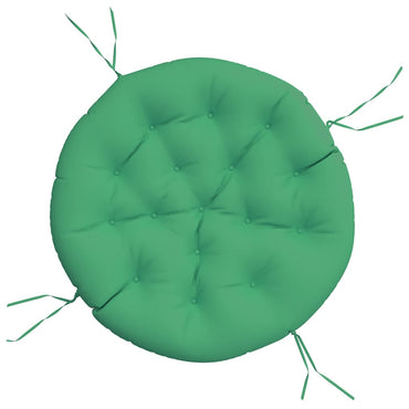 vidaXL Kissen Rund Grün Ø 100x11 cm Oxford-Gewebe