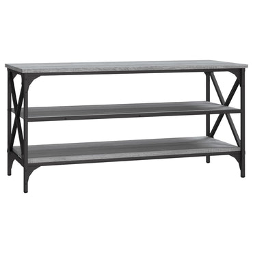 vidaXL Meuble TV gris sonoma 100x40x50 cm en bois d'ingénierie