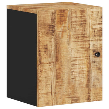 vidaXL Armoire murale de salle de bain 38x33x48 cm en bois de manguier massif