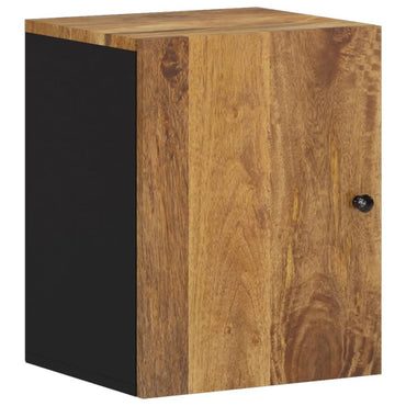 vidaXL Armoire murale de salle de bain 38x33x48 cm en bois de manguier massif