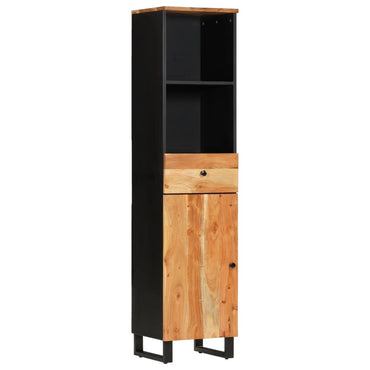 vidaXL Meuble haut de salle de bain 38x33x160 cm Bois d'acacia massif