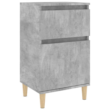 vidaXL Nachttisch Betongrau 40x35x70 cm