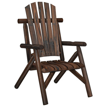 vidaXL Chaise de jardin 68x86x103 cm en bois de pin massif
