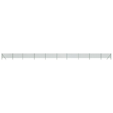 vidaXL Clôture en grillage métallique vert 1x25 m
