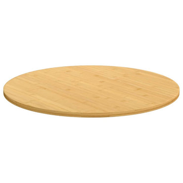 vidaXL Plateau de table Ø60x1,5 cm bambou