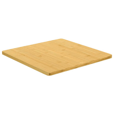 vidaXL Plateau de table 50x50x1,5 cm bambou
