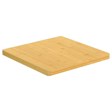 vidaXL Plateau de table 40x40x2,5 cm bambou