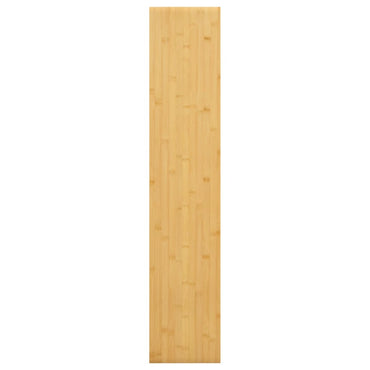 vidaXL Étagère murale 100x20x1,5 cm Bambou