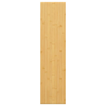 vidaXL Wandregal 80x20x4 cm Bambus