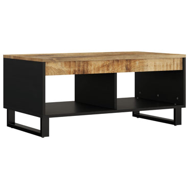 vidaXL Couchtisch 90x50x40 cm Massivholz Mango
