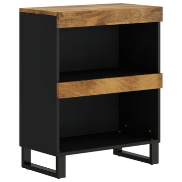 vidaXL Beistellschrank 60x33x75 cm Massivholz Mango