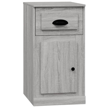 vidaXL Armoire de rangement avec tiroir Gris Sonoma 40x50x75 cm
