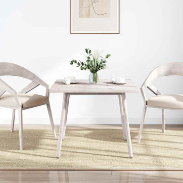 vidaXL Plateau de table Blanc 70x70x2,5 cm Bois de pin massif Carré