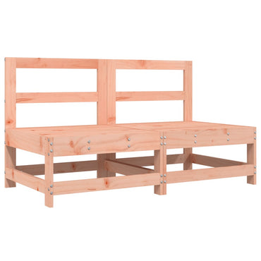 vidaXL Canapés centraux de jardin 2 pcs Bois de Douglas massif