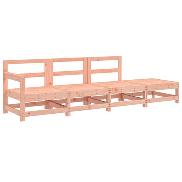 vidaXL Salon de jardin 4 pcs Bois de douglas massif