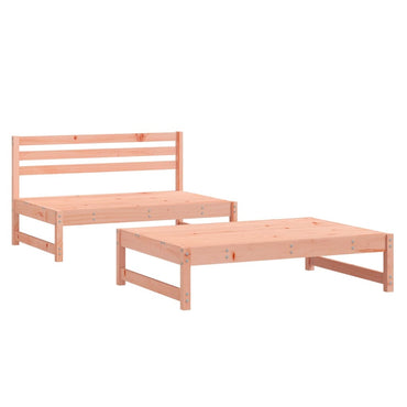 vidaXL Salon de jardin 2 pcs Bois de douglas massif
