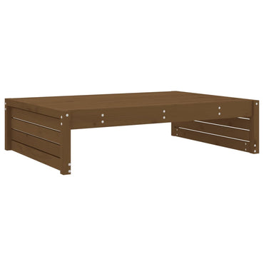 vidaXL Tabouret de jardin Marron miel 120x80 cm Bois de pin massif