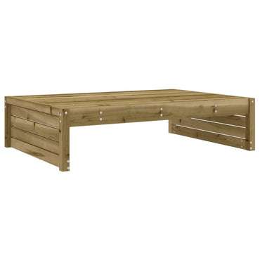 vidaXL Gartenhocker 120x80 cm Kiefernholz Imprägniert