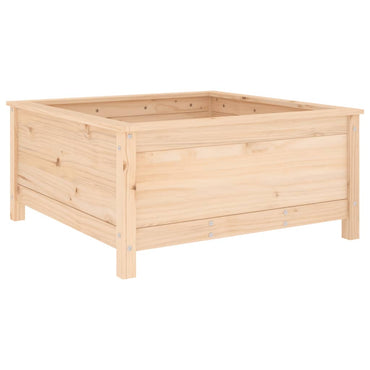 vidaXL Jardinière 82,5x82,5x39 cm en pin massif