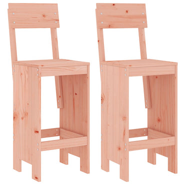vidaXL Tabourets de bar 2 pcs 40x48,5x115,5 cm Bois de douglas massif