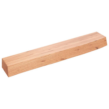 vidaXL Étagère murale marron clair 60x10x6 cm en bois de chêne massif traité