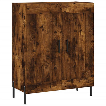 vidaXL Buffet chêne fumé 69,5x34x90 cm Bois d'ingénierie