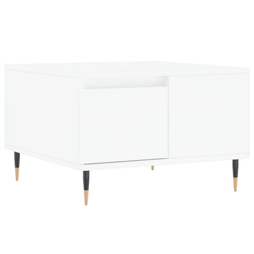 vidaXL Couchtisch Weiß 55x55x36,5 cm Holzwerkstoff