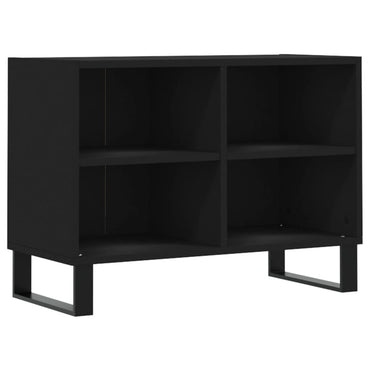 vidaXL Meuble TV Noir 69,5x30x50 cm Aggloméré