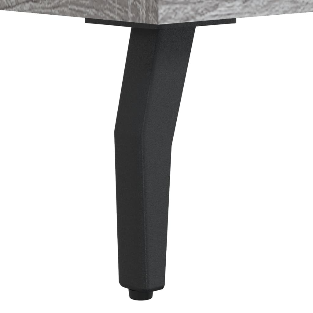 vidaXL Nachttische 2 Stk. Grau Sonoma 40x40x50 cm Holzwerkstoff