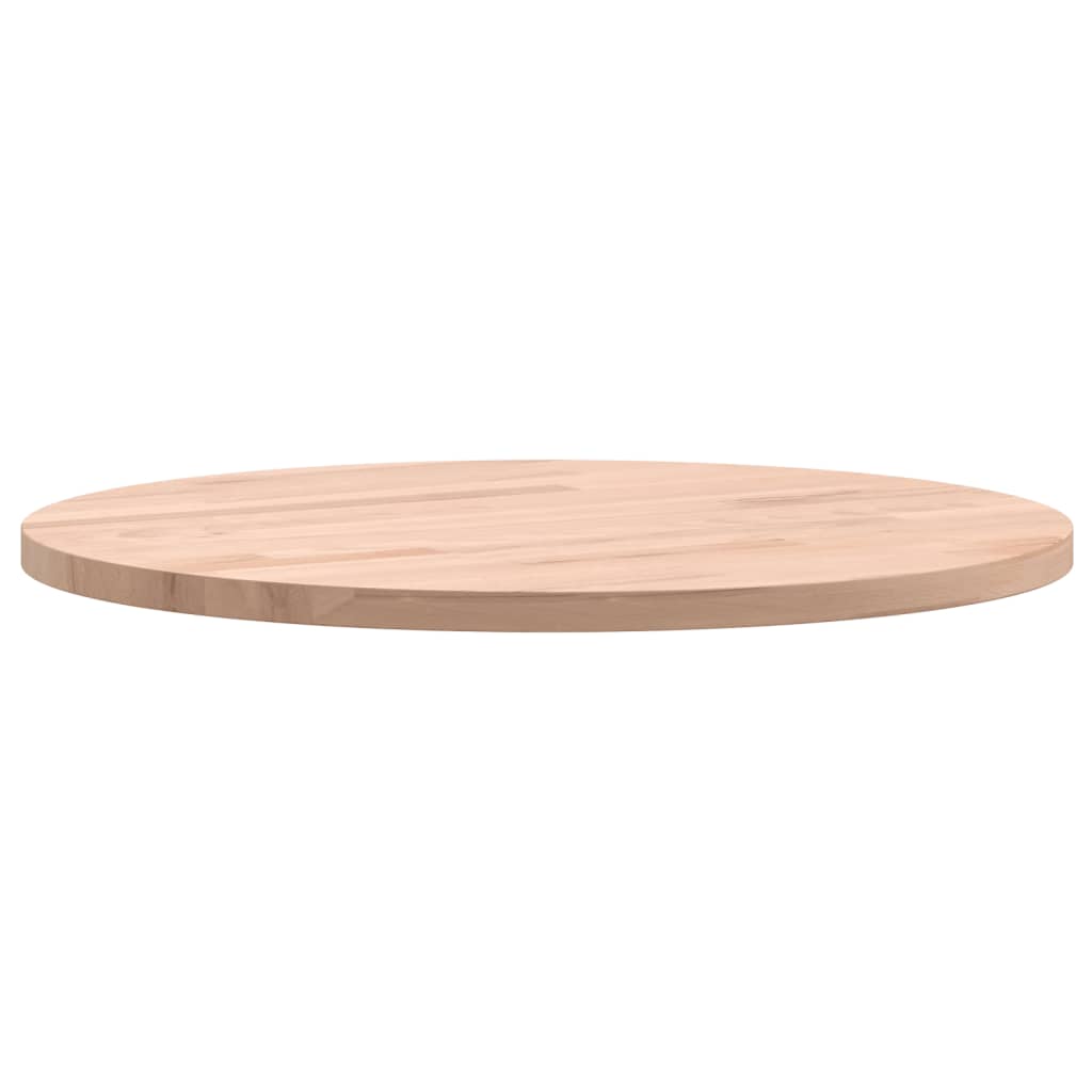 vidaXL Tischplatte Ø40x1,5 cm Rund Massivholz Buche
