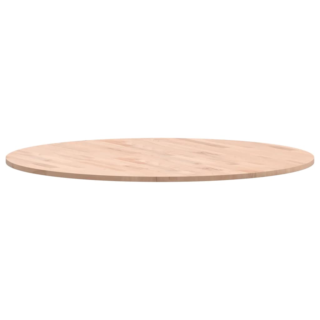 vidaXL Tischplatte Ø90x1,5 cm Rund Massivholz Buche