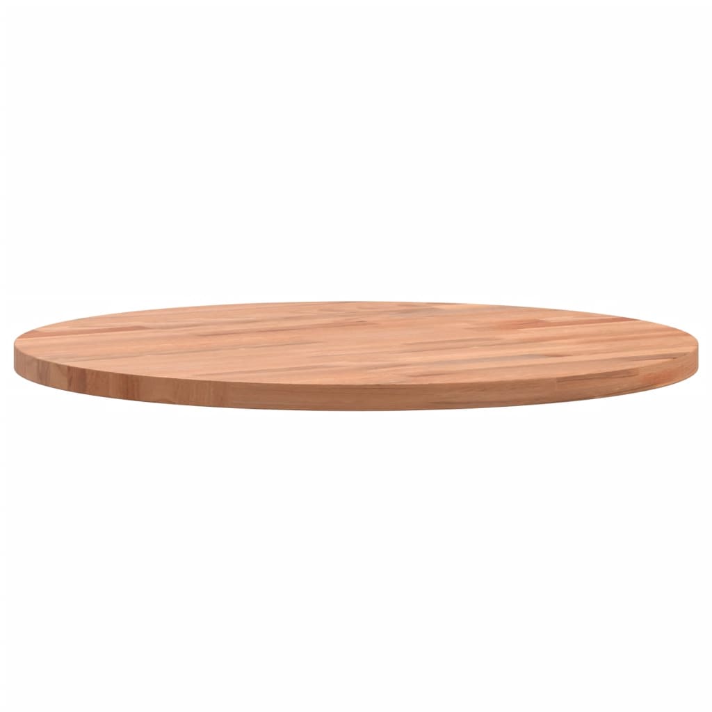 vidaXL Tischplatte Ø40x1,5 cm Rund Massivholz Buche