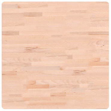 vidaXL Tischplatte 70x70x1,5 cm Quadratisch Massivholz Buche