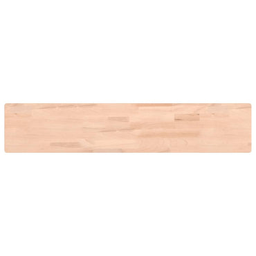 vidaXL Étagère murale 100x20x4 cm Bois de hêtre massif