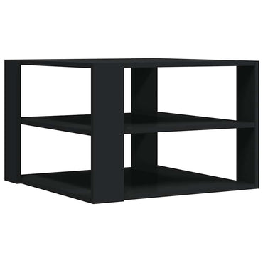 vidaXL Couchtisch Schwarz 58x58x40 cm Holzwerkstoff