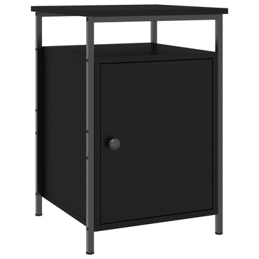 vidaXL Nachttisch Schwarz 40x42x60 cm Holzwerkstoff