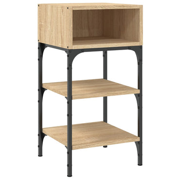 vidaXL Nachttisch Sonoma-Eiche 35x34,5x70 cm Holzwerkstoff