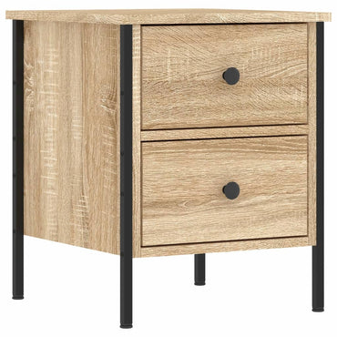 vidaXL Nachttisch Sonoma-Eiche 40x42x50 cm Holzwerkstoff